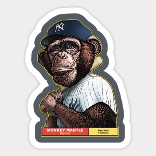 Monkey Mantle Sticker